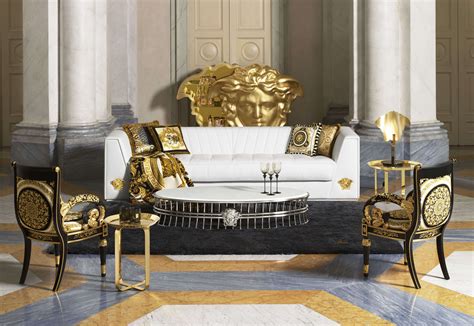 versace vino cupboard|Versace couches.